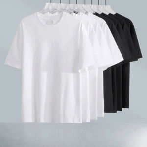 ÁO THUN CỔ TRÒN TRƠN NAM CHẤT VẢI 100% COTTON