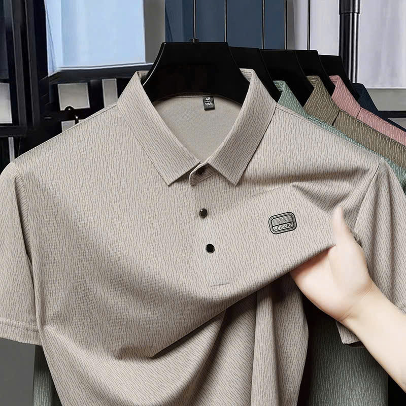 ÁO CỔ TRỤ POLO NAM CHẤT VẢI LỤA CAO CẤP - Ảnh 6