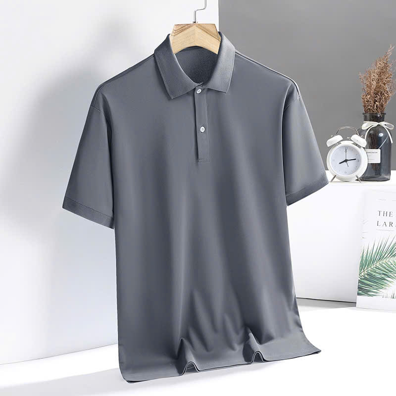 ÁO CỔ TRỤ POLO NAM CHẤT VẢI LỤA CAO CẤP - Ảnh 2