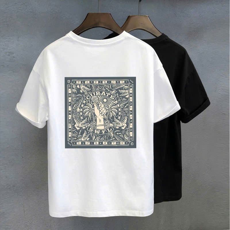 ÁO THUN CỔ TRÒN IN HOẠ TIẾT BẮT MẮT. CHẤT VẢI 100% COTTON - Ảnh 14