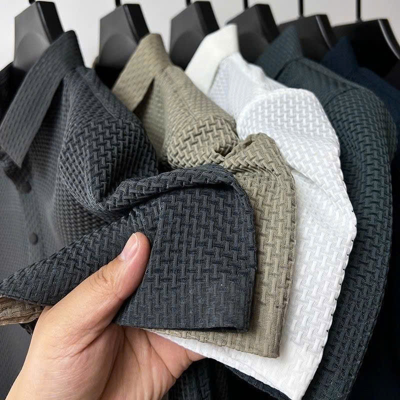 ÁO THUN CỔ TRỤ POLO CHẤT VẢI LỤA BĂNG - Ảnh 6