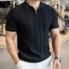 ÁO CỔ TRỤ POLO DỆT KIM PHONG CÁCH HÀNG QUỐC - Ảnh 4