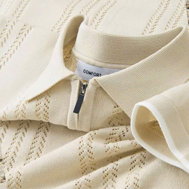ÁO CỔ TRỤ POLO DỆT KIM PHONG CÁCH HÀNG QUỐC - Ảnh 11