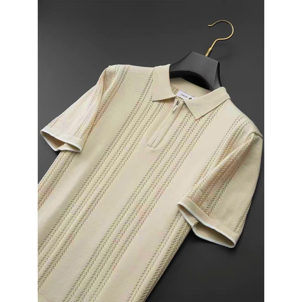 ÁO CỔ TRỤ POLO DỆT KIM PHONG CÁCH HÀNG QUỐC - Ảnh 12