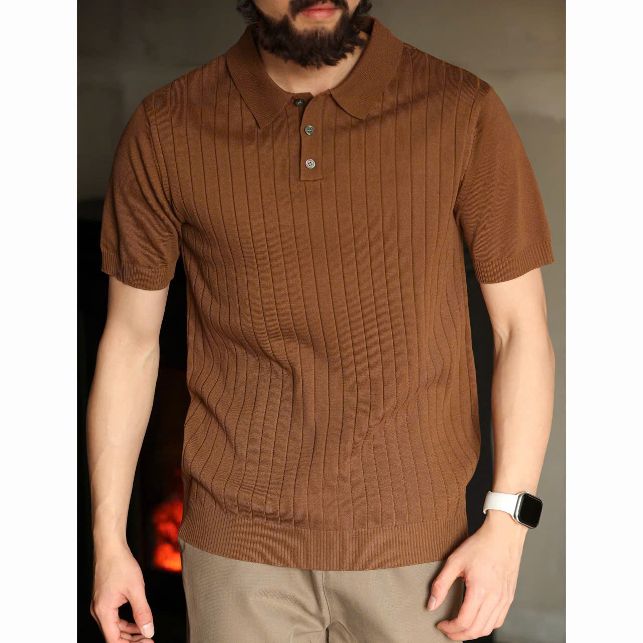 ÁO CỔ TRỤ POLO DỆT KIM PHONG CÁCH HÀNG QUỐC - Ảnh 17