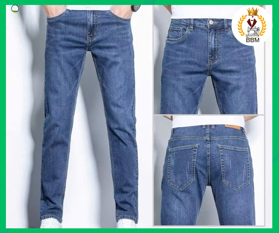 QUẦN JEAN NAM ỐNG ĐỨNG  CO GIẢN THOẢI MÁI CHO AE CÔNG SỞ - Ảnh 6