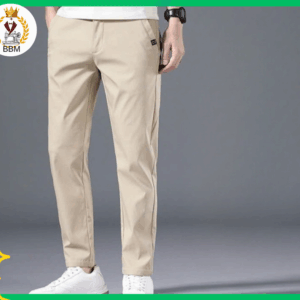 QUẦN KAKI NAM CHẤT VẢI THUN CO GIẢN ỐNG ĐỨNG