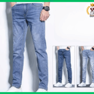 QUẦN JEAN NAM ỐNG ĐỨNG  CO GIẢN THOẢI MÁI CHO AE CÔNG SỞ