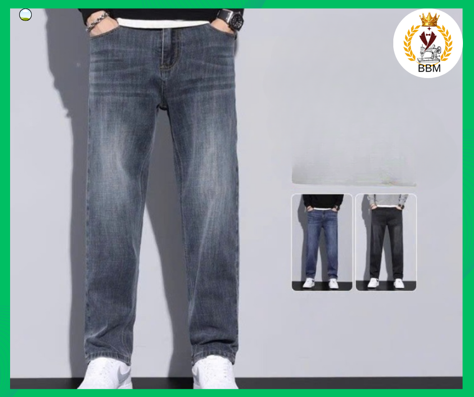QUẦN JEAN NAM ỐNG ĐỨNG  CO GIẢN THOẢI MÁI CHO AE CÔNG SỞ - Ảnh 3