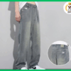 QUẦN JEAN NAM PHOM RỘNG ỐNG ĐỨNG CO GIẢN - Ảnh 4