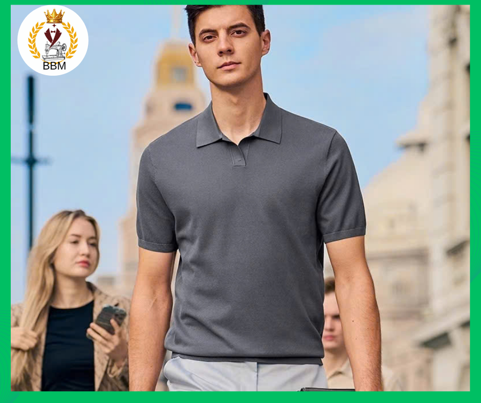 ÁO TRỤ POLO CHẤT VẢI LỤA BĂNG - Ảnh 2