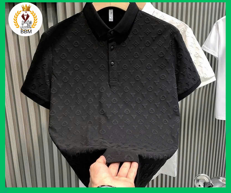 ÁO TRỤ POLO CHẤT VẢI LỤA BĂNG - Ảnh 4