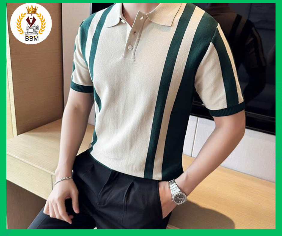 ÁO POLO DỆT KIM HÀNG QUỐC ĐẸP PHONG CÁCH - Ảnh 8