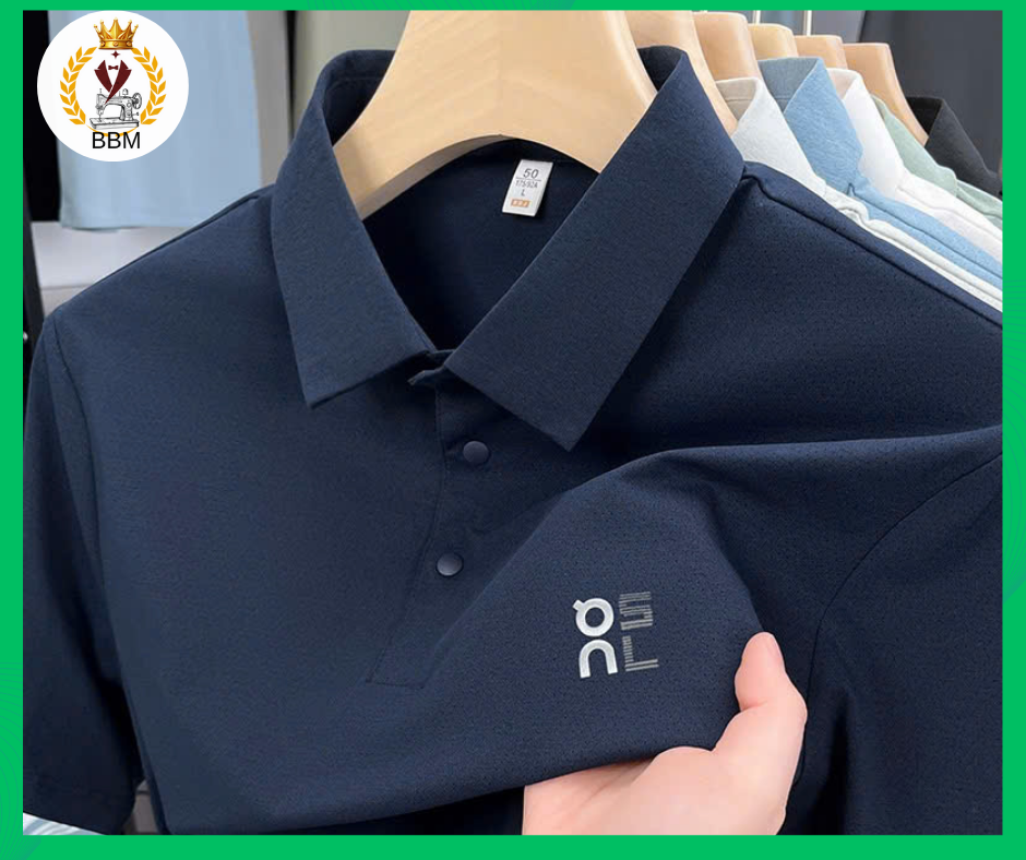 ÁO TRỤ POLO CHẤT VẢI LỤA BĂNG - Ảnh 6