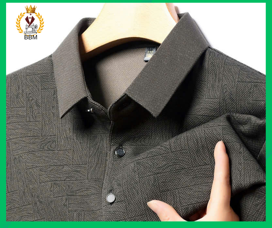ÁO TRỤ POLO CHẤT VẢI LỤA BĂNG - Ảnh 13