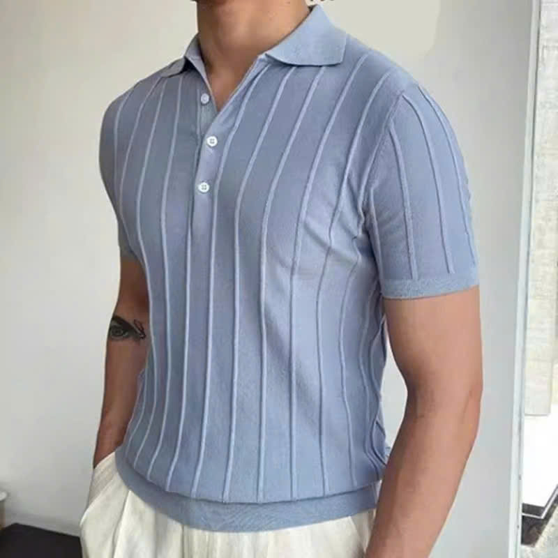 ÁO CỔ TRỤ POLO CHẤT VẢI DỆT KIM PHONG CÁCH HÀNG QUỐC - Ảnh 11