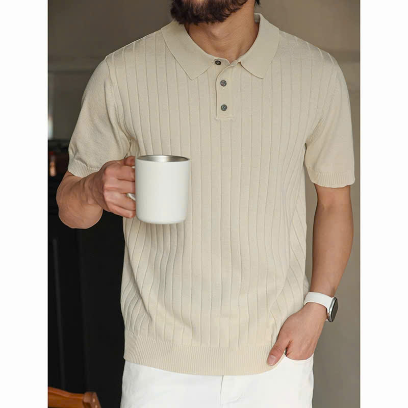 ÁO CỔ TRỤ POLO CHẤT VẢI DỆT KIM PHONG CÁCH HÀNG QUỐC - Ảnh 14