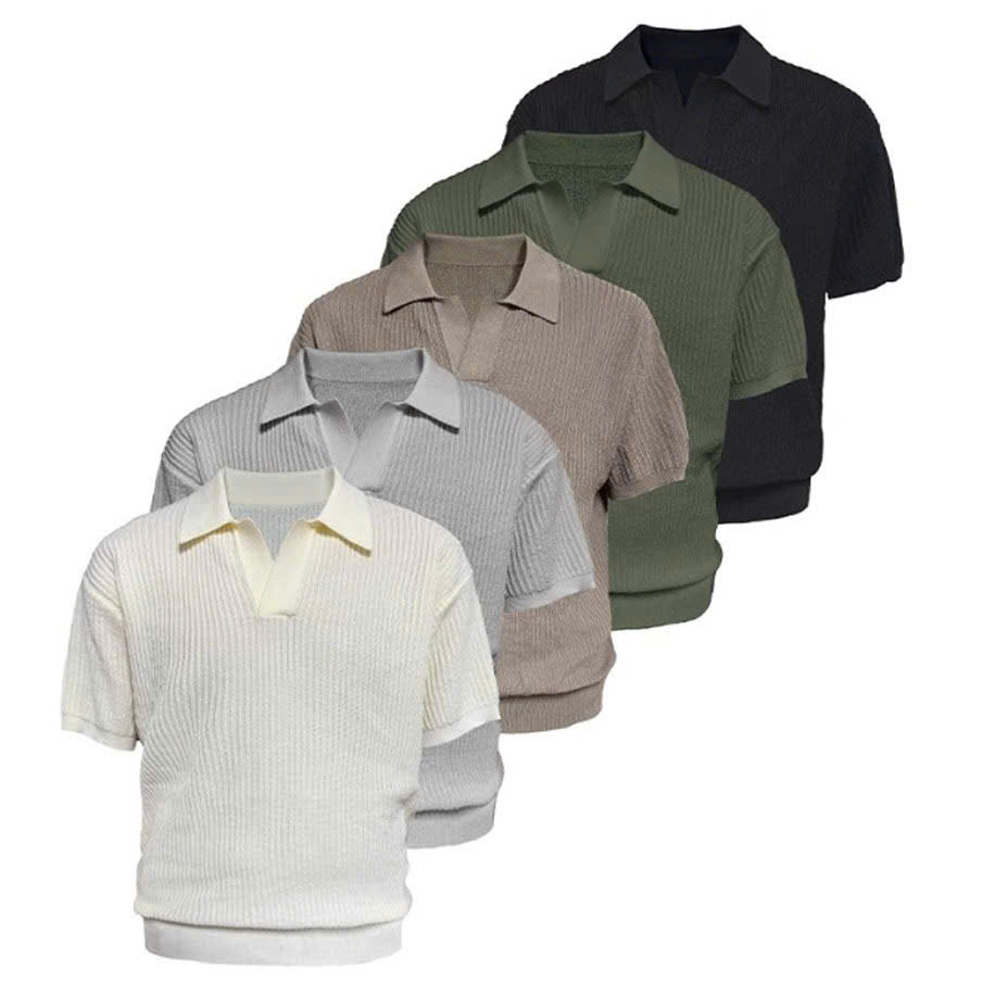 ÁO CỔ TRỤ POLO CHẤT VẢI DỆT KIM PHONG CÁCH HÀNG QUỐC - Ảnh 18