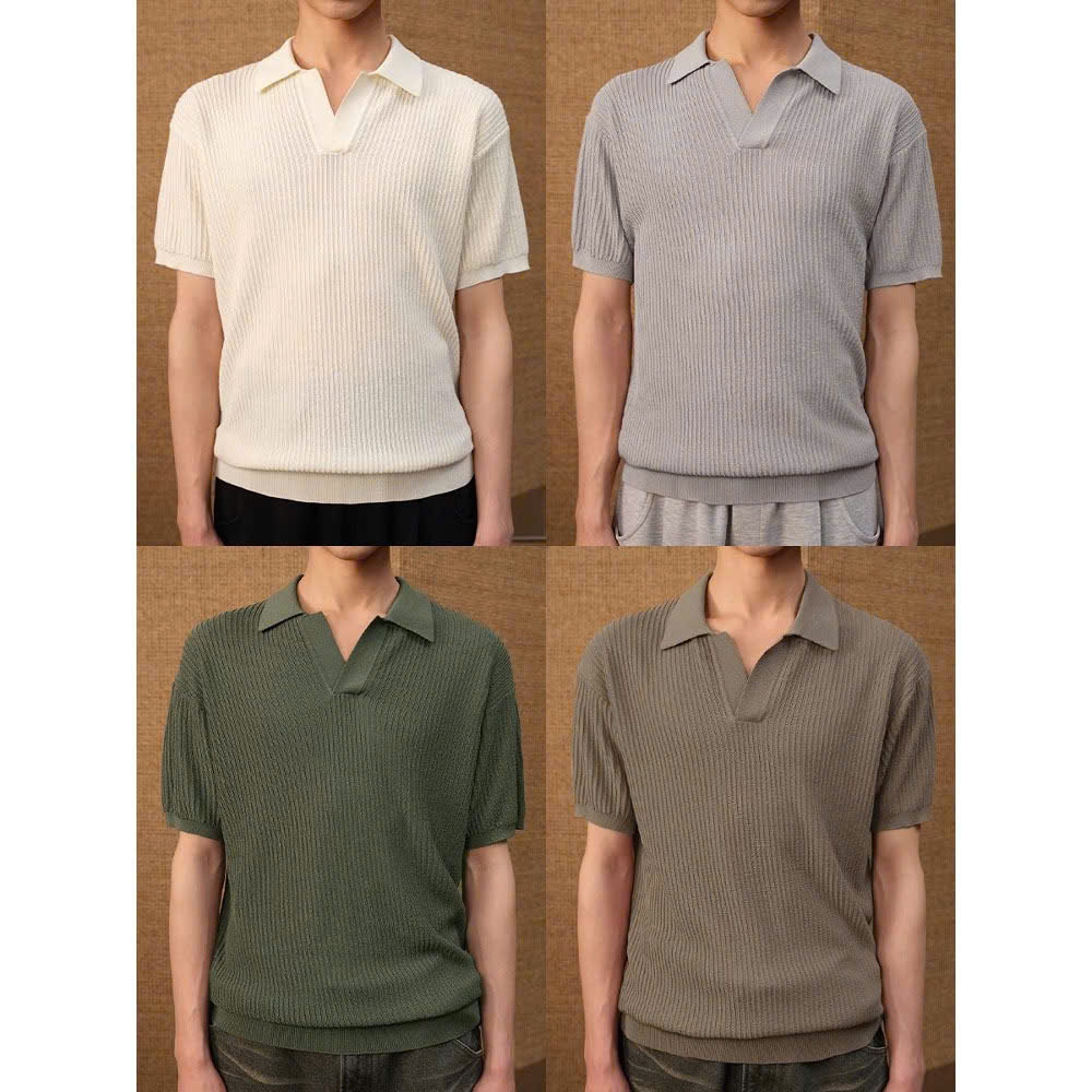 ÁO CỔ TRỤ POLO CHẤT VẢI DỆT KIM PHONG CÁCH HÀNG QUỐC - Ảnh 19