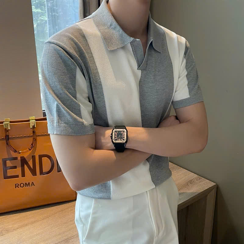 ÁO CỔ TRỤ POLO CHẤT VẢI DỆT KIM PHONG CÁCH HÀNG QUỐC - Ảnh 23