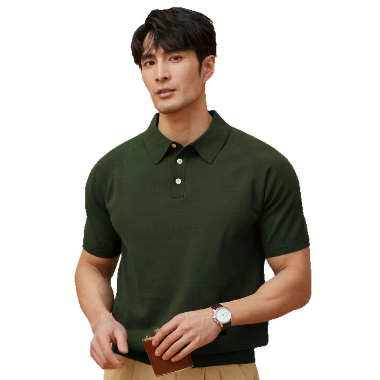 ÁO CỔ TRỤ POLO CHẤT VẢI DỆT KIM PHONG CÁCH HÀNG QUỐC - Ảnh 26