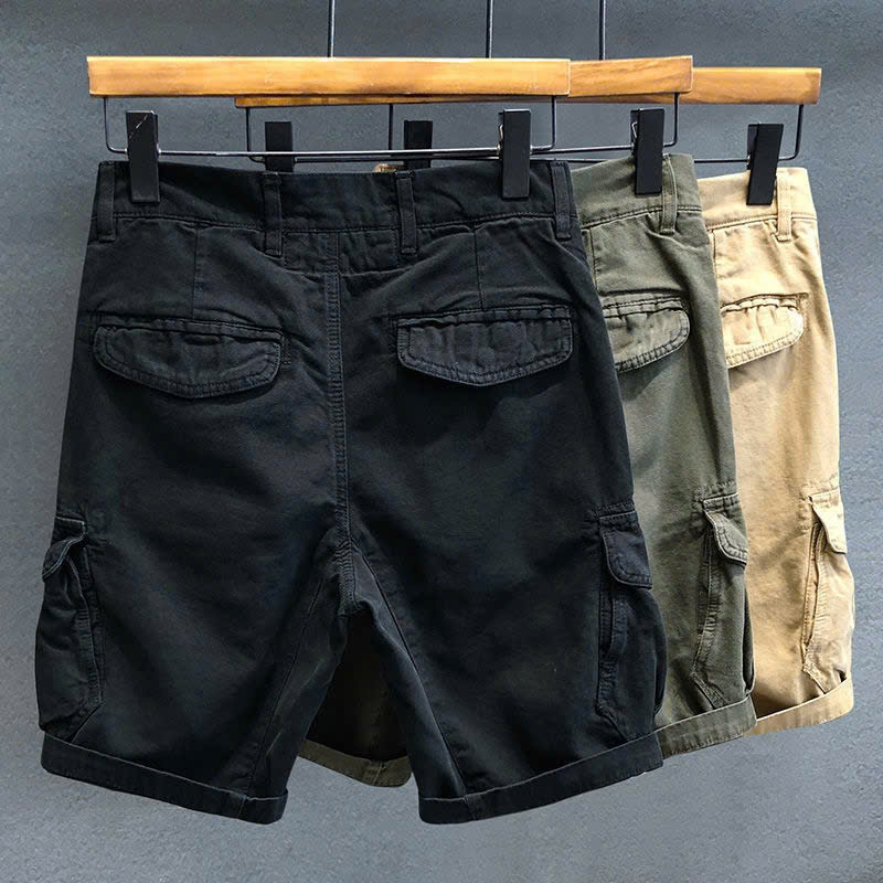 QUẦN SỌT NAM CHẤT VẢI KAKI CO GIẢN THẤM HÚT MỒ HÔI TỐT - Ảnh 2