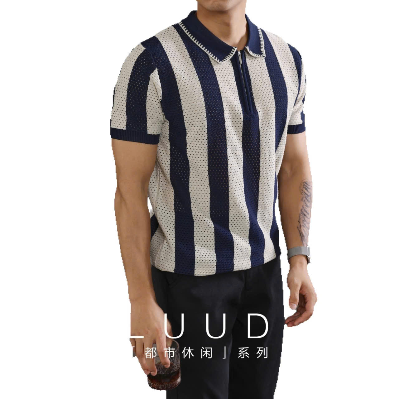 ÁO THUN CỔ TRỤ DỆT KIM HÀN QUỐC  PHONG CÁCH SÀNH ĐIỆU - Ảnh 10